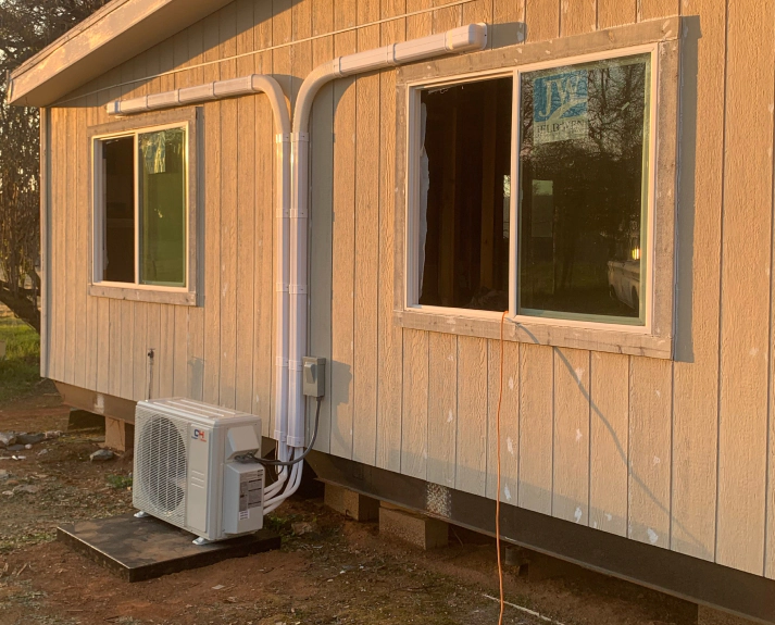 Hvac installation home 1